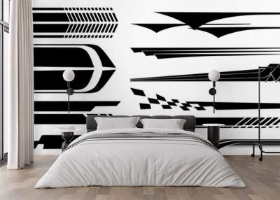 Car, Motorcycle Racing Vehicle Graphics, Vinyls & Decals Wall mural