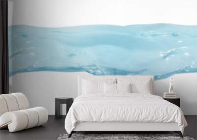 water surface. On a blank background Wall mural