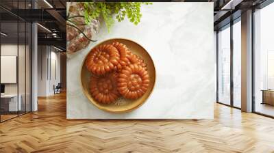 Yakgwa, Korean traditional honey cookie  Wall mural