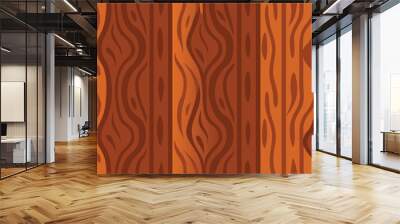 wood texture seamless repeat print vector design Wall mural