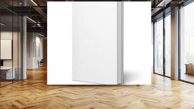 Blank vertical book template. Wall mural