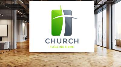 church logo Wall mural