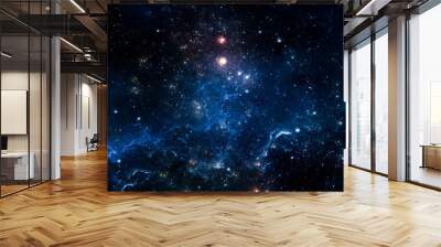 Space nebula. Elements of this image furnished by NASA Wall mural