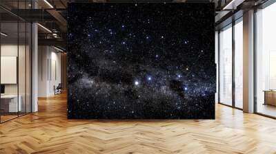 Stars, milky way. Elements of this image furnished by NASA Wall mural