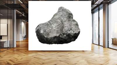 rock isolated transparency background.. Wall mural