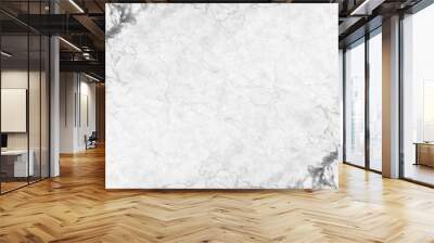 white marble texture abstract. white nature background. Wall mural