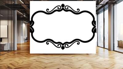 decorative borders ornamental Wall mural