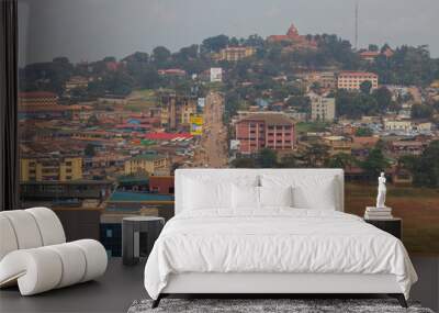 Kampala is a dynamic and engaging city in Uganda Wall mural