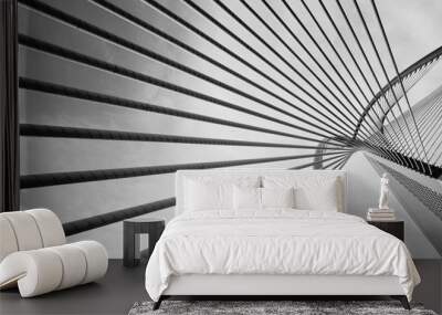 Modern Bridge Architecture  Wall mural