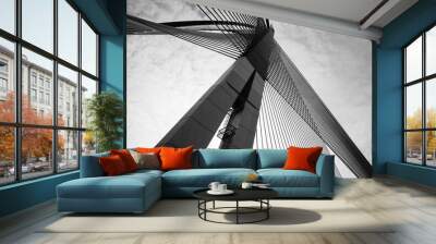 Modern bridge architecture Wall mural