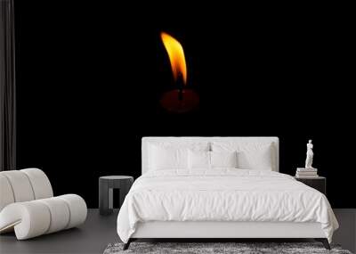 candles in the dark Wall mural