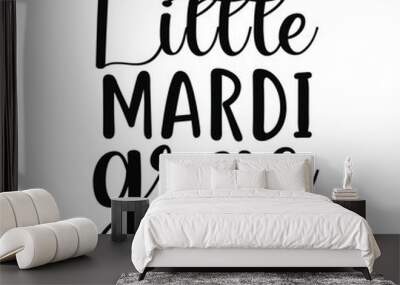 Mardi Gras Svg Design Wall mural