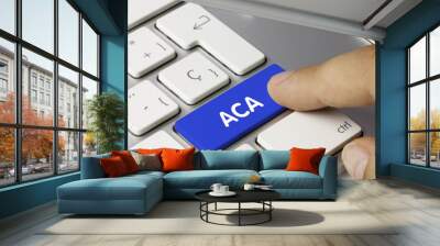 ACA. Keyboard Wall mural