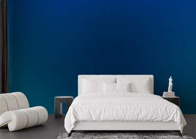 Abstract gradient blue soft color background. Modern horizontal design for mobile app. Wall mural