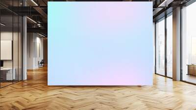 Abstract soft cloud background in pastel colorful gradation. Wall mural