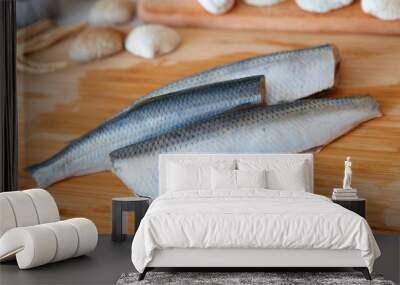 fresh sea fish Wall mural