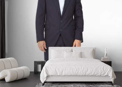 portrait of business man in suit Wall mural