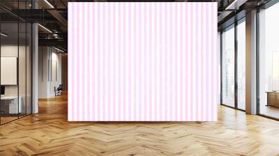 Pink striped background Wall mural