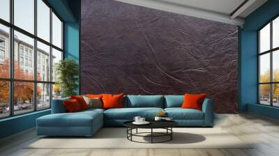 Stylish leather texture Wall mural