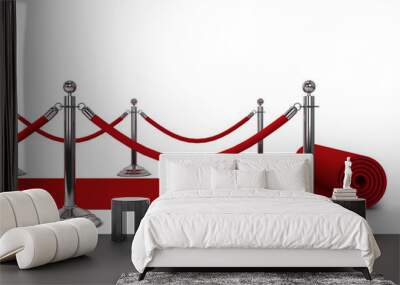 Red carpet Wall mural