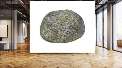 sample of granite rock (plutonic rock) isolated on a white background. Wall mural