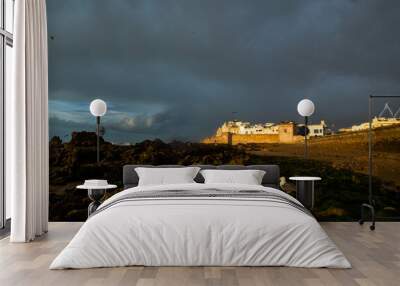 view of the essaouira city Wall mural