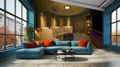 Home Cinema Room Wall mural