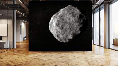 large planetoid in empty space Wall mural