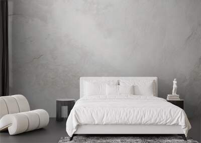 Abstract Distressed Grey Stucco Wall for Wallpaper or Background Generative AI Wall mural