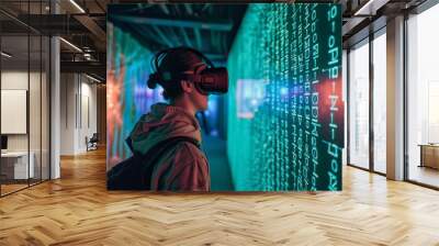 Cyber Escape: Immersive Security Training Wall mural