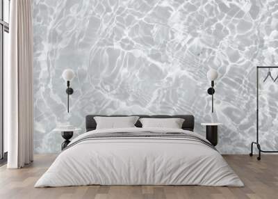 White Water Wave Texture Wall mural