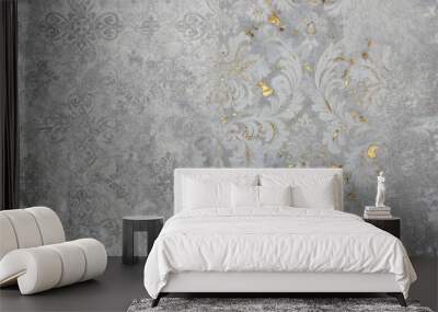 concrete wall background Wall mural