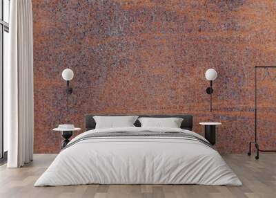 Old rusty iron surface, vintage style background. Wall mural