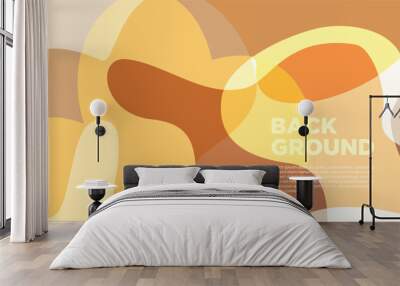 Colorful abstract background banner vector design. Wall mural