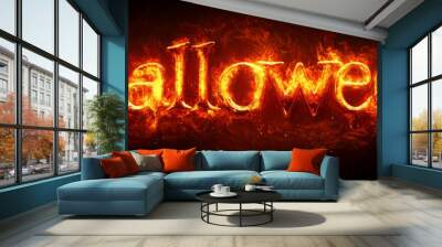 Halloween Wall mural