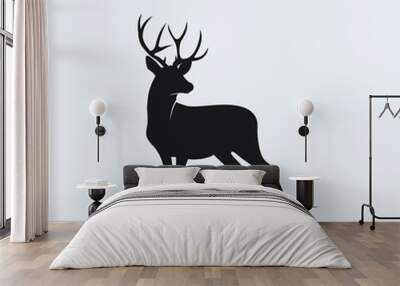 deer vector illustration Wall mural