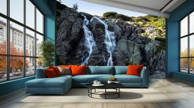 Wielka Siklawa - the largest waterfall in Poland Wall mural