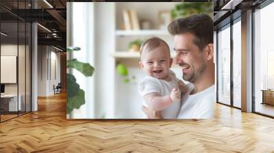 parent and baby Wall mural