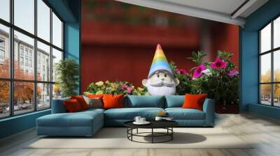 LGBT Garden gnome  Wall mural