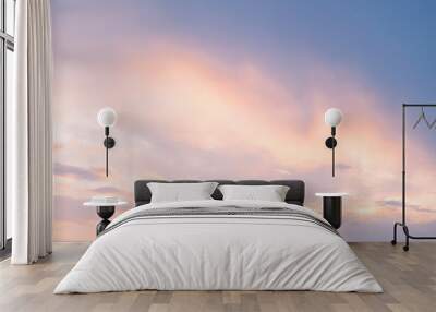 Soft Texas sunset  Wall mural