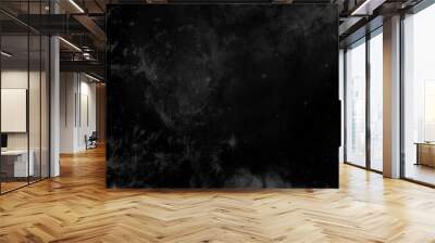 Black cloud and nebula space texture fully traced vector  AI format background for desktop Wall mural