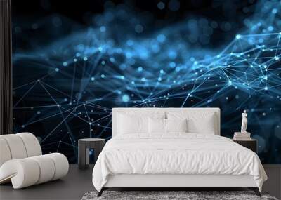 perfect Digital background for tech processe Wall mural