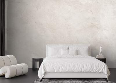 warm white rough grainy stone texture background Wall mural