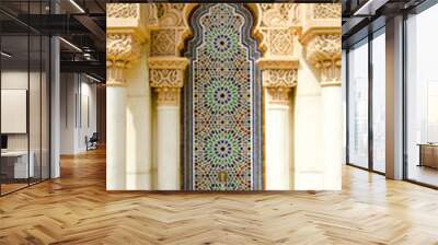 moroccan architecture design Wall mural