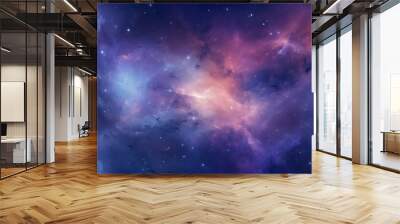 Night sky wallpaper, night stars, sky, night sky star, space nebula, polar lights Wall mural