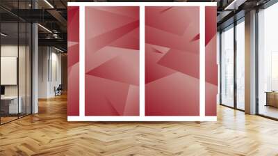 Modern abstract gradient geometric background cover Wall mural