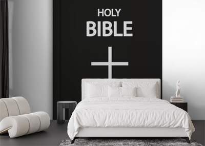 Vector bible on white background. Eps 10 Wall mural