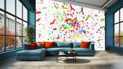 abstract splatter watercolor background. illustration vector design Wall mural