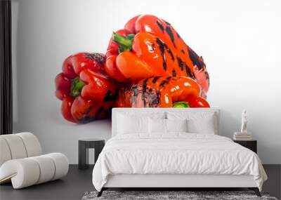 red pepper grilled Wall mural