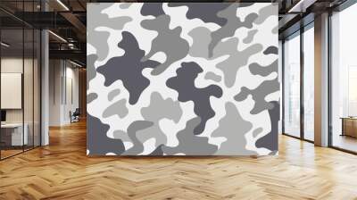 Modern fashion vector trendy camo pattern Wall mural